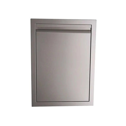 RCS Valiant Stainless Double Trash Drawer-Fully Enclosed - BetterPatio.com