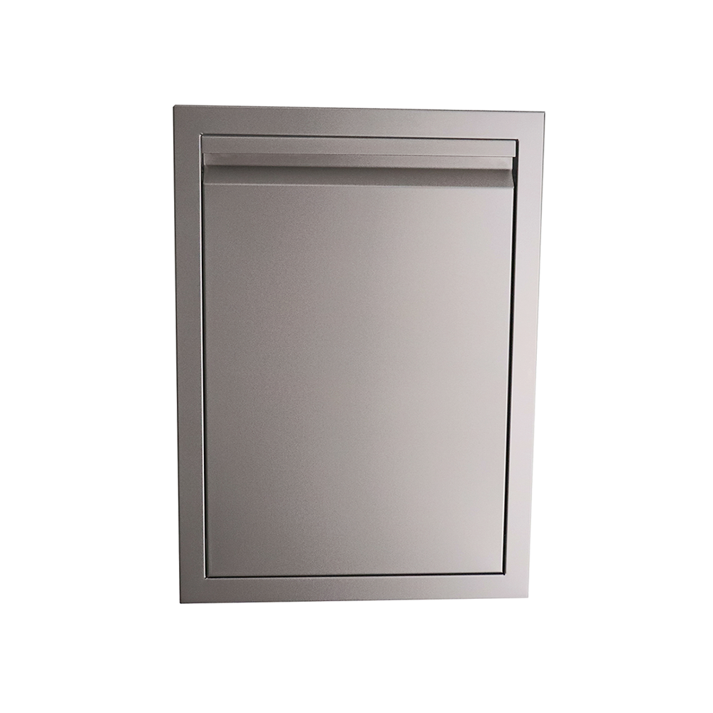 RCS Valiant Stainless Double Trash Drawer-Fully Enclosed - BetterPatio.com