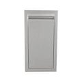 RCS Valiant Stainless Narrow Trash Drawer, Trash Can Included