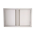 RCS Valiant Stainless Double Door, 33 Inch Wide