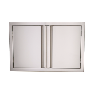 RCS Valiant Stainless Double Door, 33 Inch Wide - BetterPatio.com