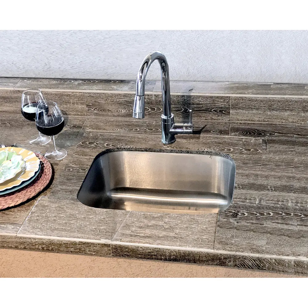 RCS - RCS Stainless Undermount Sink & Faucet