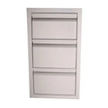 RCS Valiant Stainless Triple Drawer-Fully Enclosed