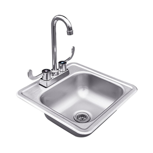 RCS Stainless Sink & Faucet - BetterPatio.com