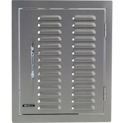 Bull Stainless Steel Vertical Vented Louvered Vents Single Door 89977