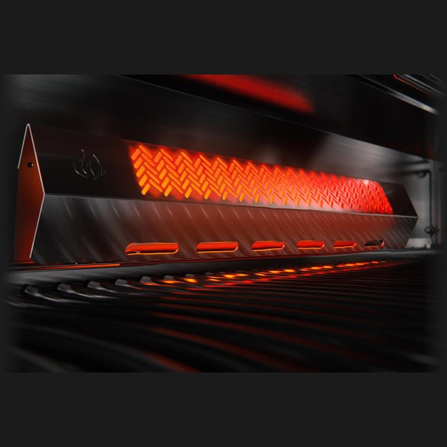 Napoleon Rogue SE 625 RSIB - Infrared rear rotisserie burner detail