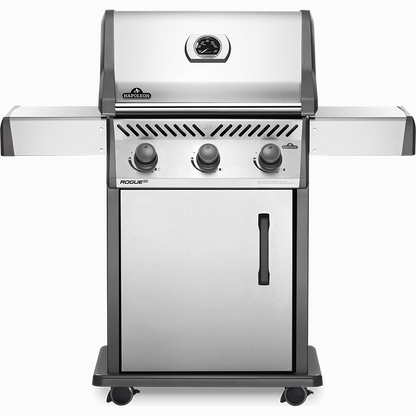 Napoleon ROGUE XT 425 Gas Grill - Full grill view stainless steel