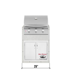 Ready To Finish 29 Inch Grill Module, Appliances Included (S2902-SS)