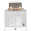 Ready To Finish 48 Inch Grill Module (S4802-SS)