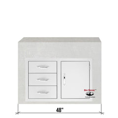 Ready To Finish 48 Inch Storage Module (S4813-SS)