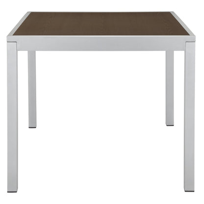 Source Sedona 32'' Square Table with Corsa Table Top SC-1014-405_SC-1009-520 - BetterPatio.com