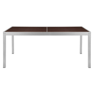 Source Sedona 36'' X 72'' Rectangular Table with Corsa Table Top SC-1014-406_SC-1009-522 - BetterPatio.com