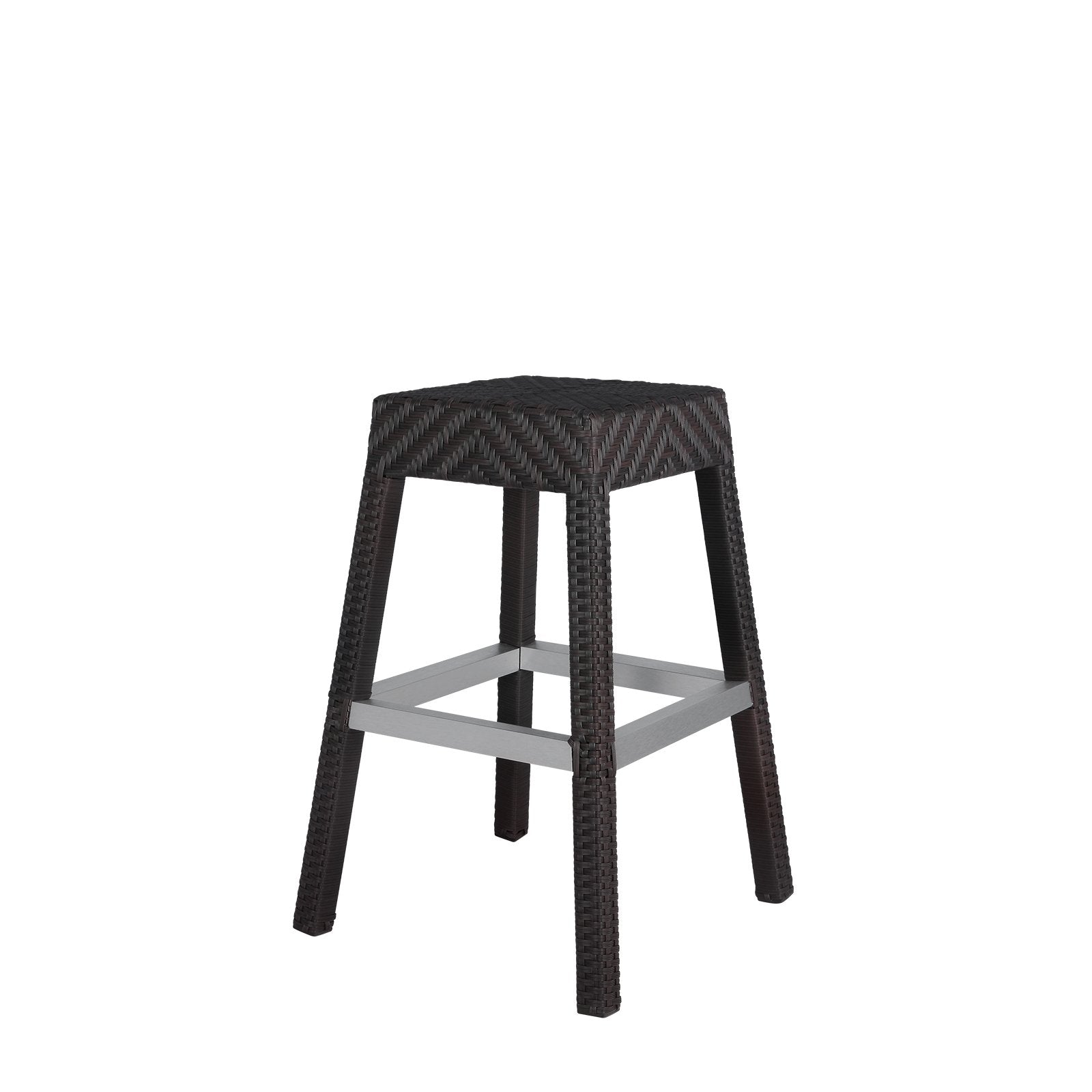 Source Miami Bar Stool Espresso Wicker SC-2014-171-ESP - BetterPatio.com