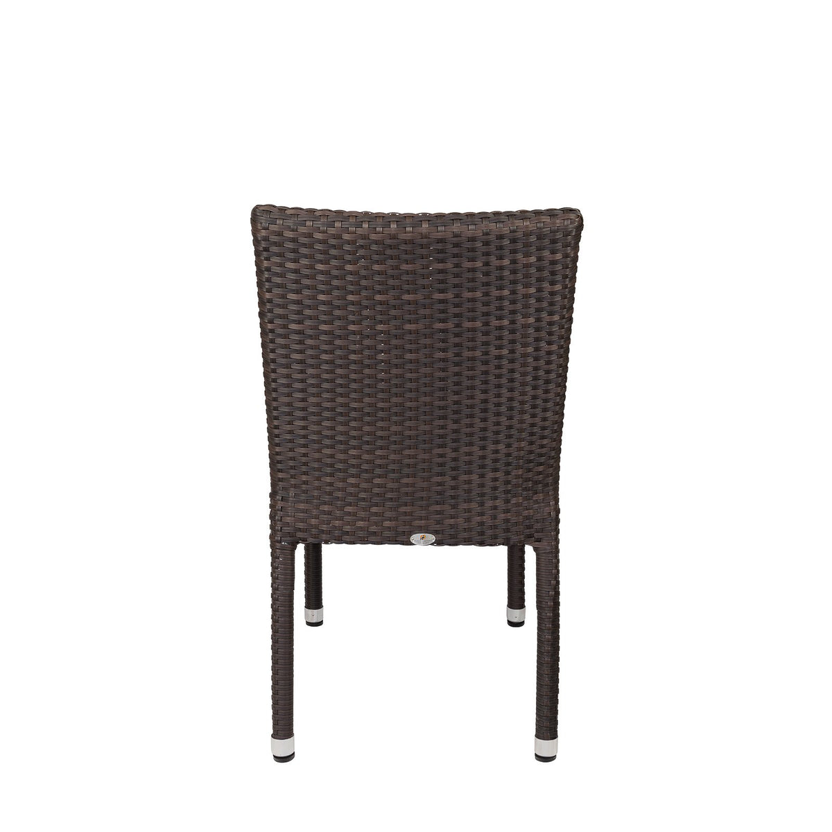 Source Furniture Sierra Dining Side Armless Chair, Espresso - BetterPatio.com