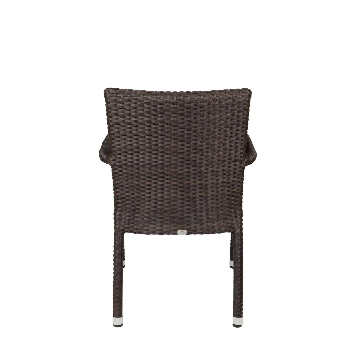Source Furniture Sierra Dining Arm Chair, Expresso - BetterPatio.com