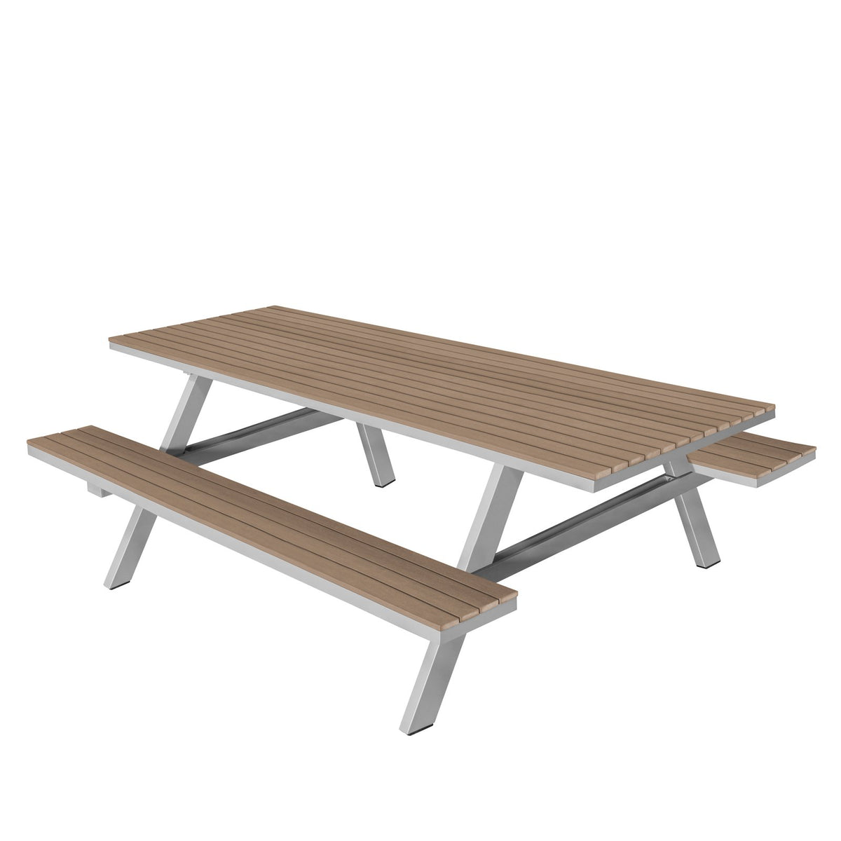Source Vienna 10' Picnic Table (32"x120" Top Size) SC-2404-369 - BetterPatio.com