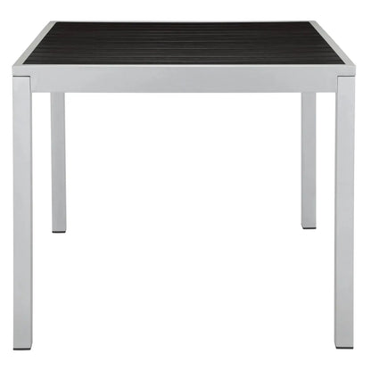 Source Sedona 32'' Square Table with Vienna Durawood Slats SC-2404-405_SC-1009-520 - BetterPatio.com