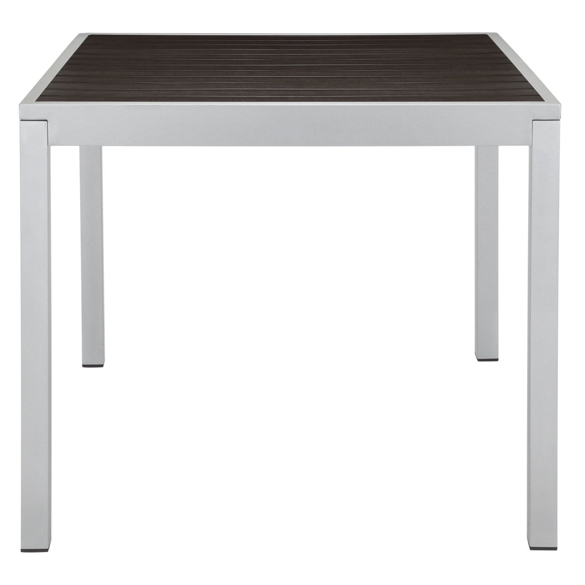 Source Sedona 32'' Square Table with Vienna Durawood Slats SC-2404-405_SC-1009-520 - BetterPatio.com