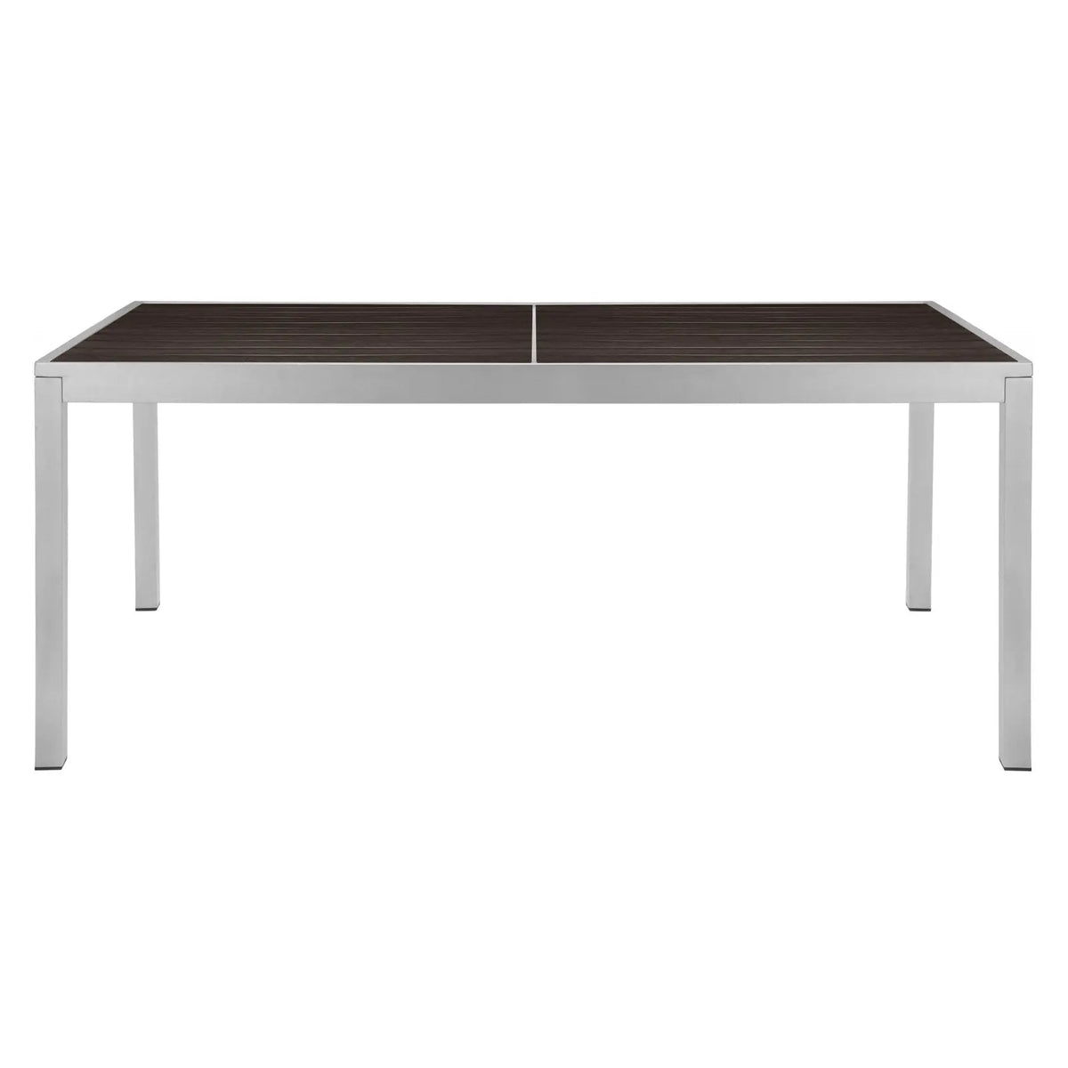 Source Sedona 32'' X 64'' Rectangular Table with Vienna Durawood Slats SC-2404-405_SC-1009-521 - BetterPatio.com