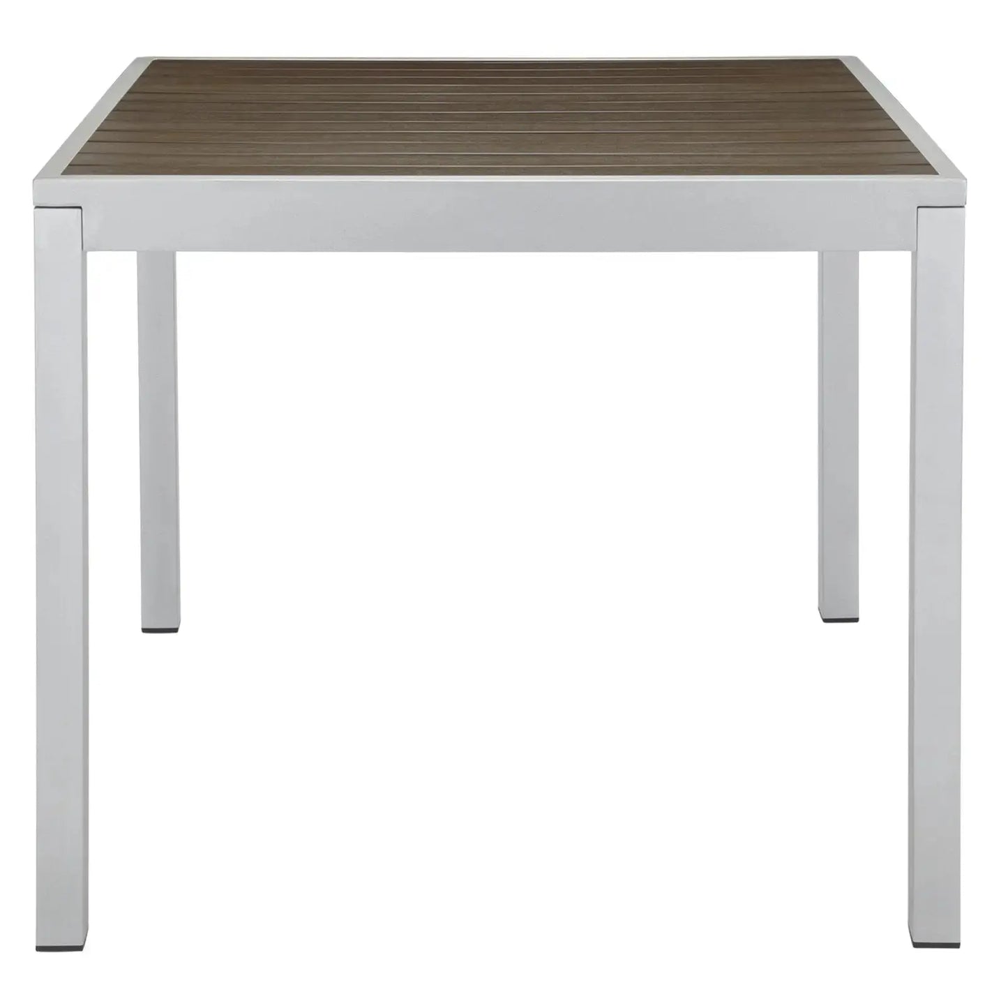 Source Sedona 32'' Square Table with Vienna Durawood Slats SC-2404-405_SC-1009-520 - BetterPatio.com