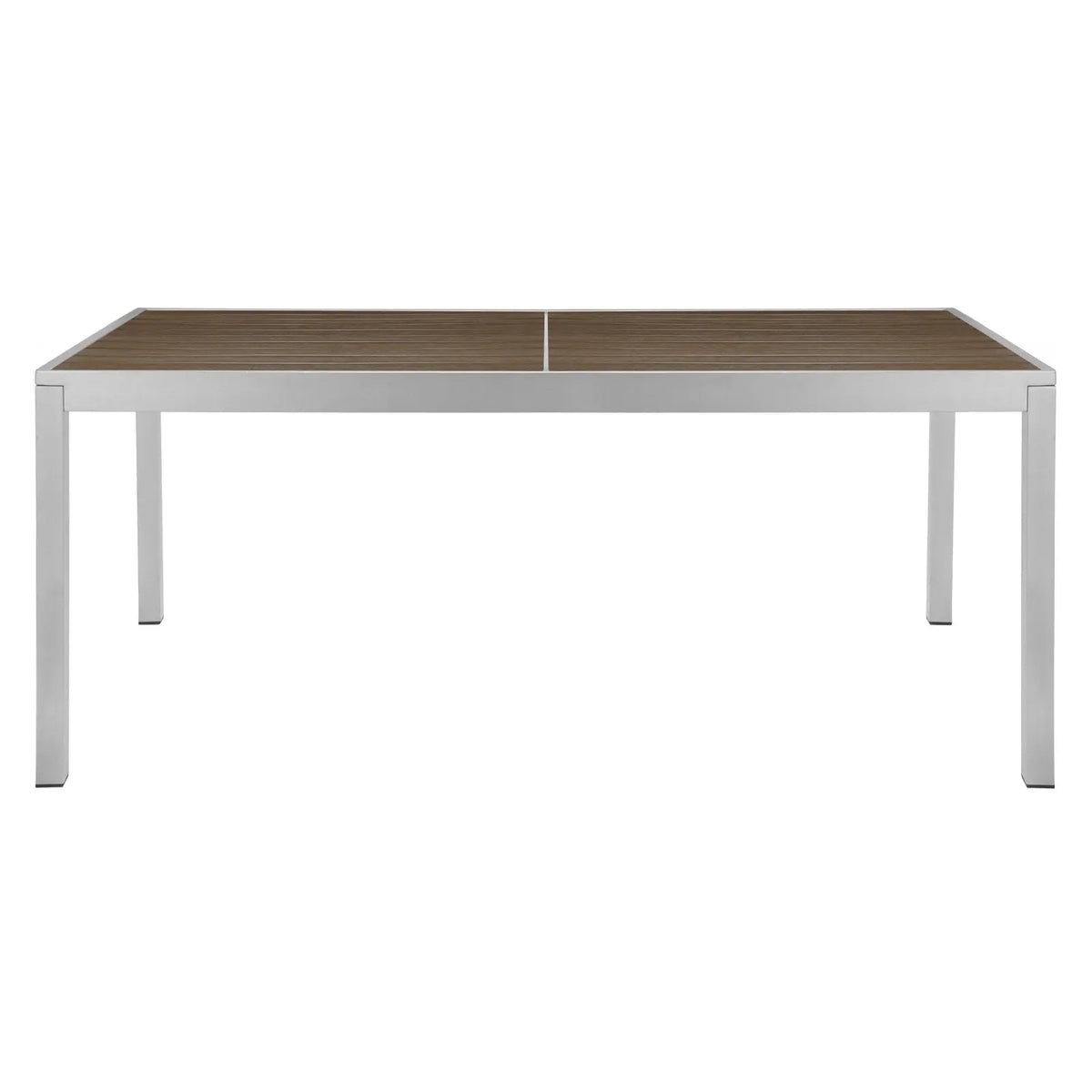 Source Sedona 32'' X 64'' Rectangular Table with Vienna Durawood Slats SC-2404-405_SC-1009-521 - BetterPatio.com
