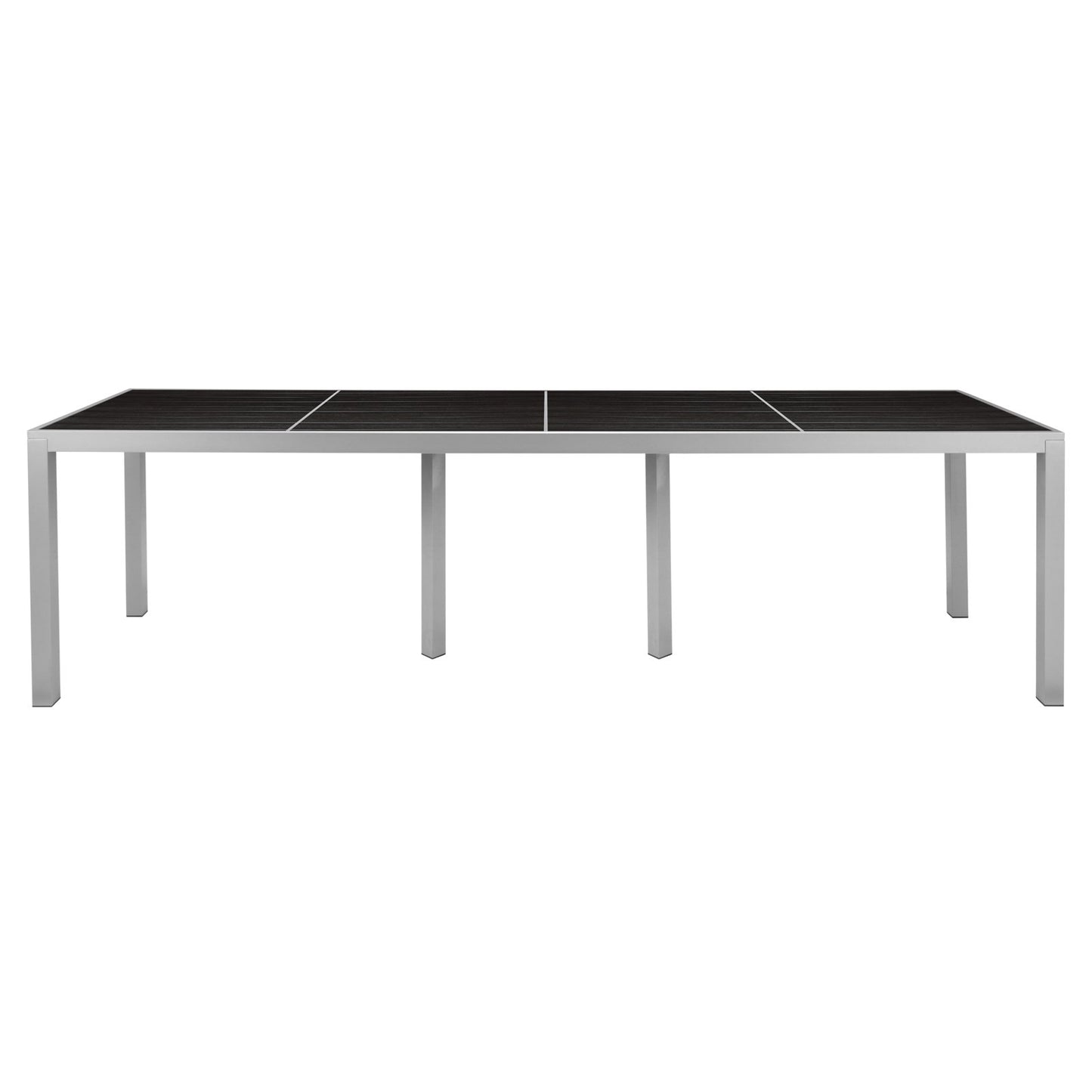 Source Sedona 36'' X 144'' Rectangular Table with Vienna Durawood Slats SC-2404-406_SC-1009-587 - BetterPatio.com