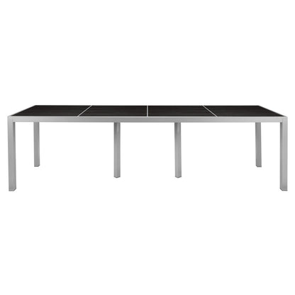 Source Sedona 36'' X 144'' Rectangular Table with Vienna Durawood Slats SC-2404-406_SC-1009-587 - BetterPatio.com