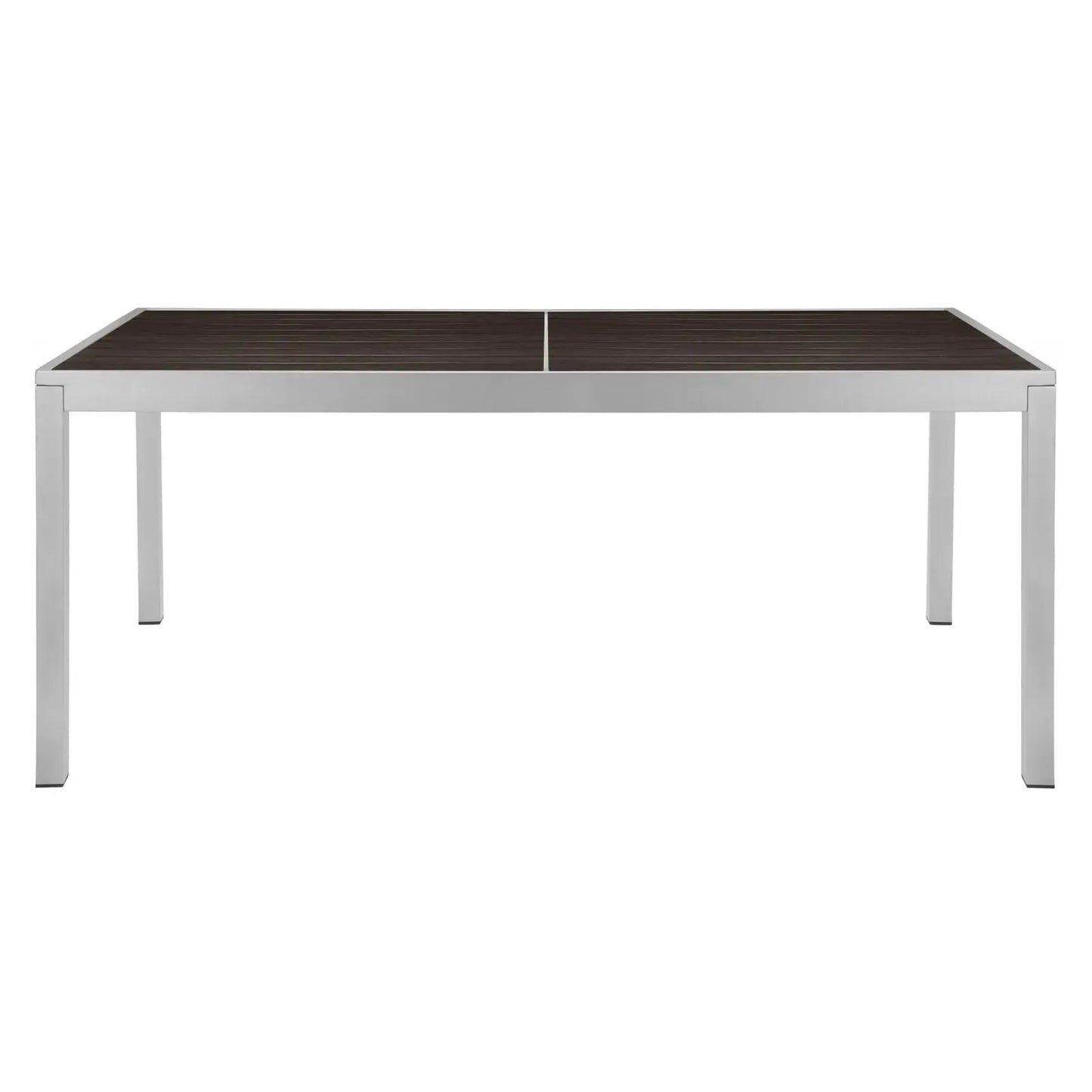 Source Sedona 36'' X 72'' Rectangular Table with Vienna Durawood Slats SC-2404-406_SC-1009-522 - BetterPatio.com