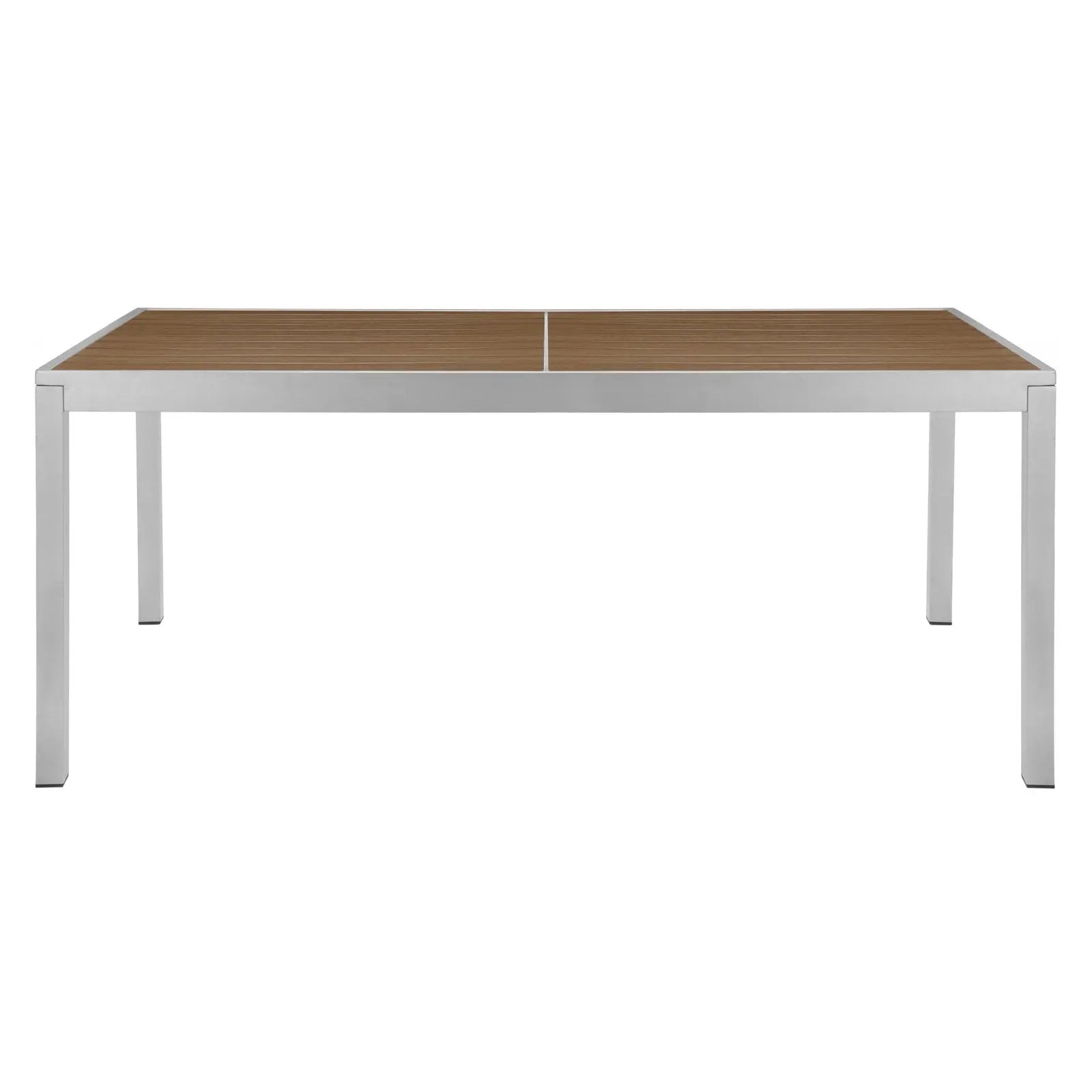 Source Sedona 36'' X 72'' Rectangular Table with Vienna Durawood Slats SC-2404-406_SC-1009-522 - BetterPatio.com