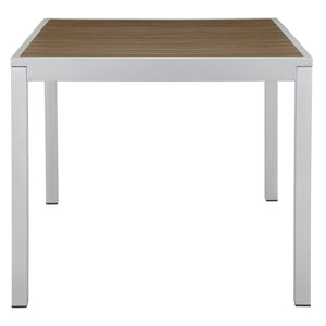 Source Sedona 36'' Square Table with Vienna Durawood Slats SC-2404-406_SC-1009-527 - BetterPatio.com