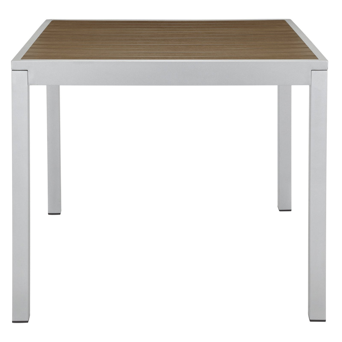 Source Sedona 28'' X 32'' Rectangular Table with Vienna Durawood Slats SC-2404-412_SC-1009-516 - BetterPatio.com