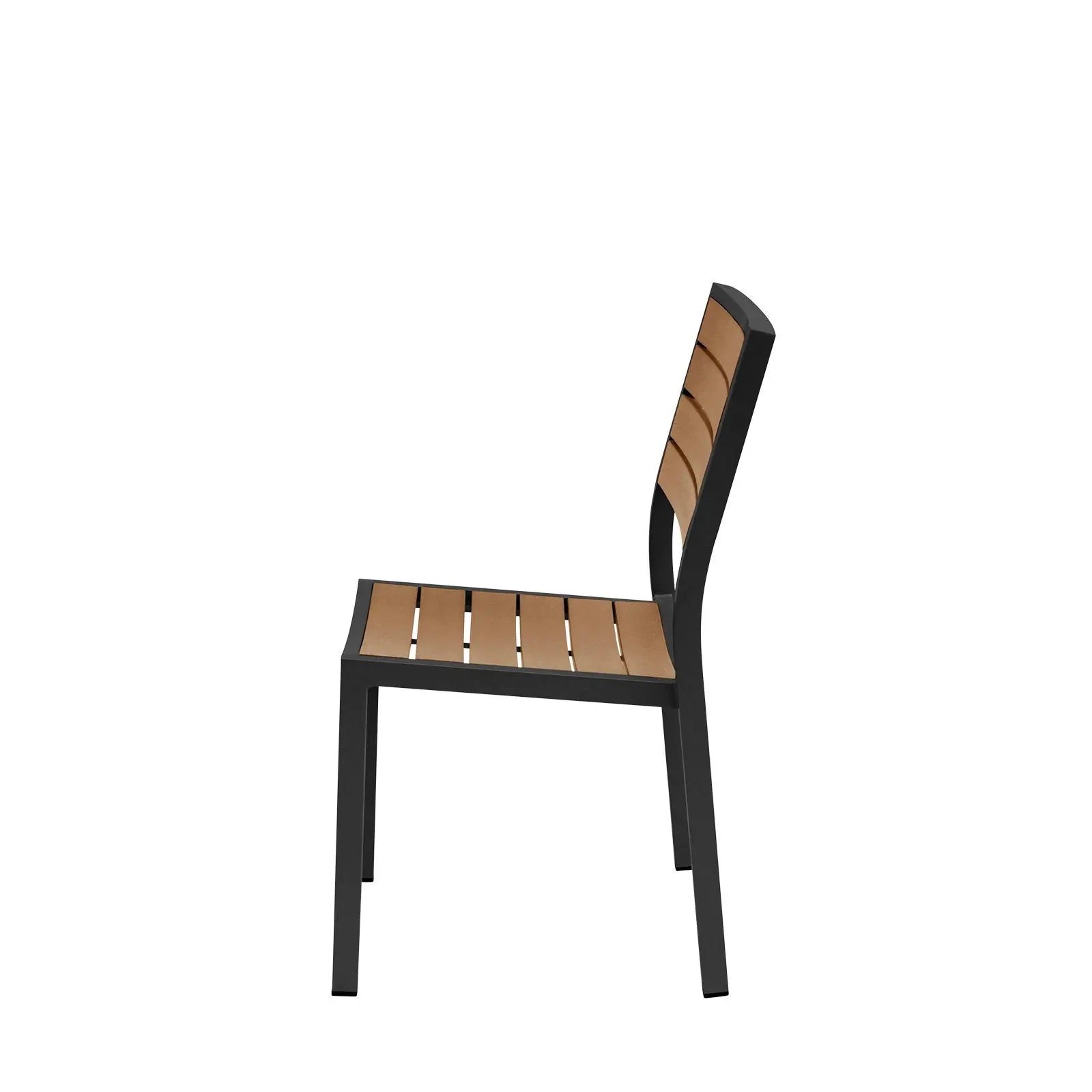 Source Napa Dining Side Chair Black Frame SC-2405-162-BLK - BetterPatio.com
