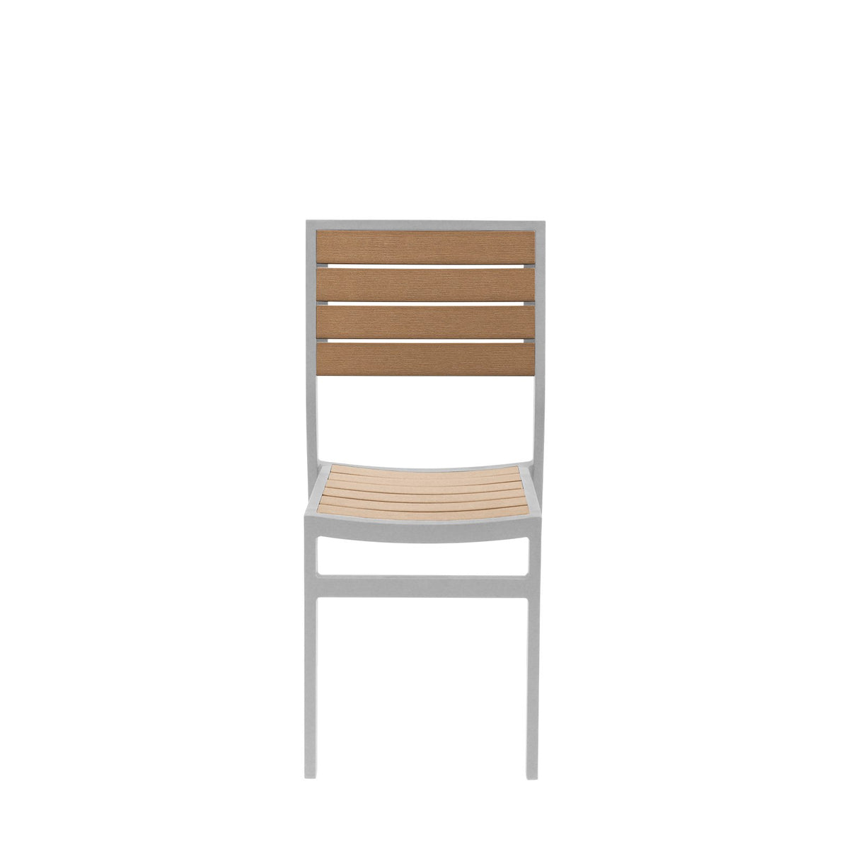 Source Napa Dining Side Chair Silver Frame SC-2405-162-SLV - BetterPatio.com