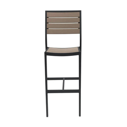 Source Napa Bar Side Chair Black Frame SC-2405-172-BLK - BetterPatio.com
