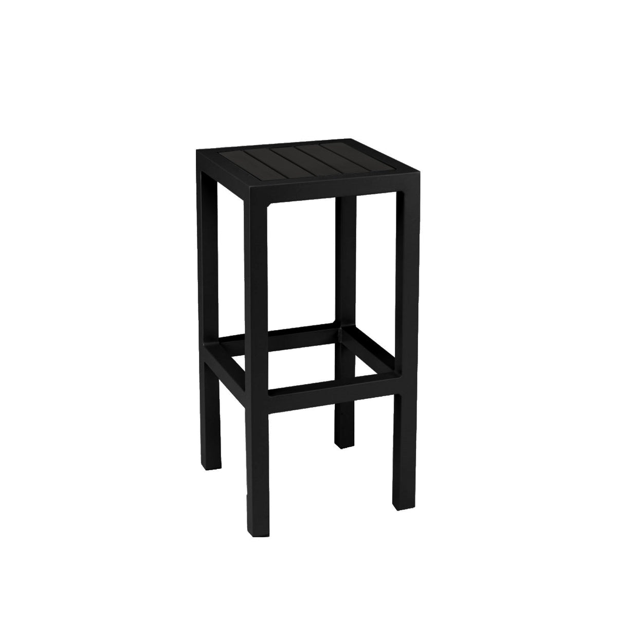 Source Napa Backless Bar Stool Black Frame SC-2405-177-BLK - BetterPatio.com