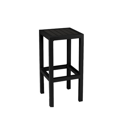 Source Napa Backless Bar Stool Black Frame SC-2405-177-BLK - BetterPatio.com