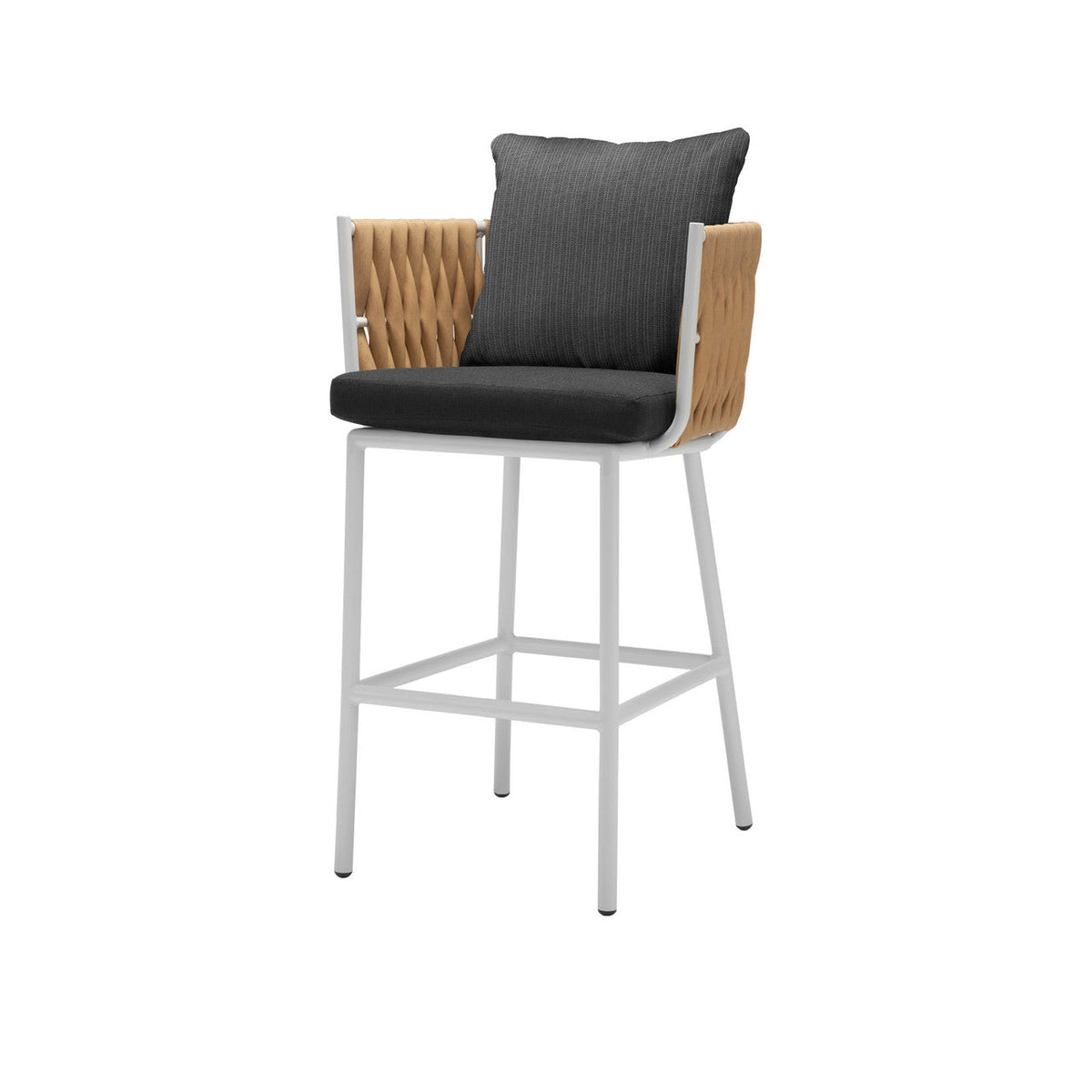 Source Furniture Aria Bar Arm Chair - SF-2028-173 Camel outdoor patio bar seating