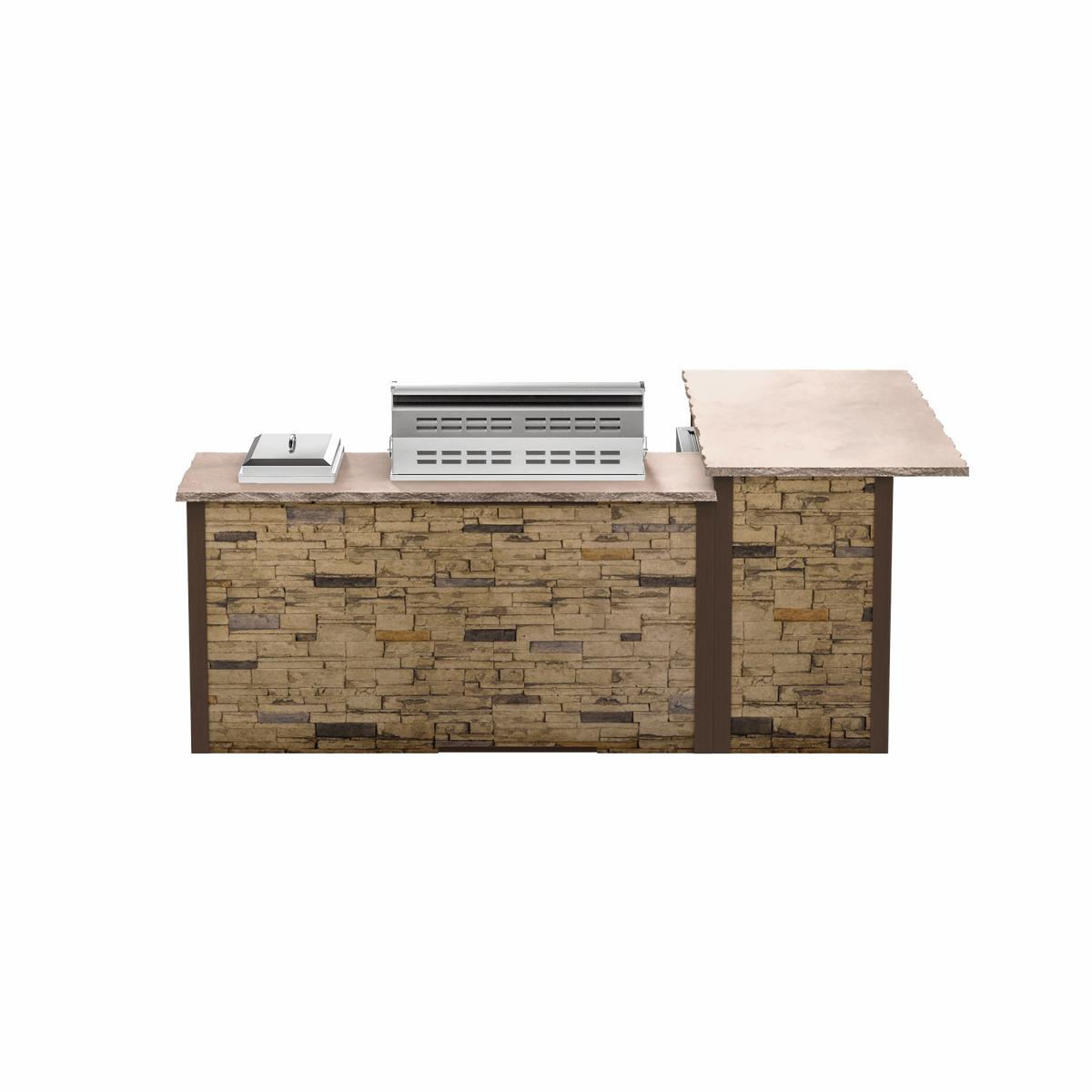 Stacked Stone Brown, Left