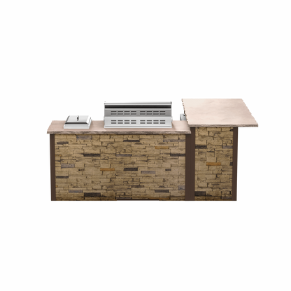 Stacked Stone Brown, Left