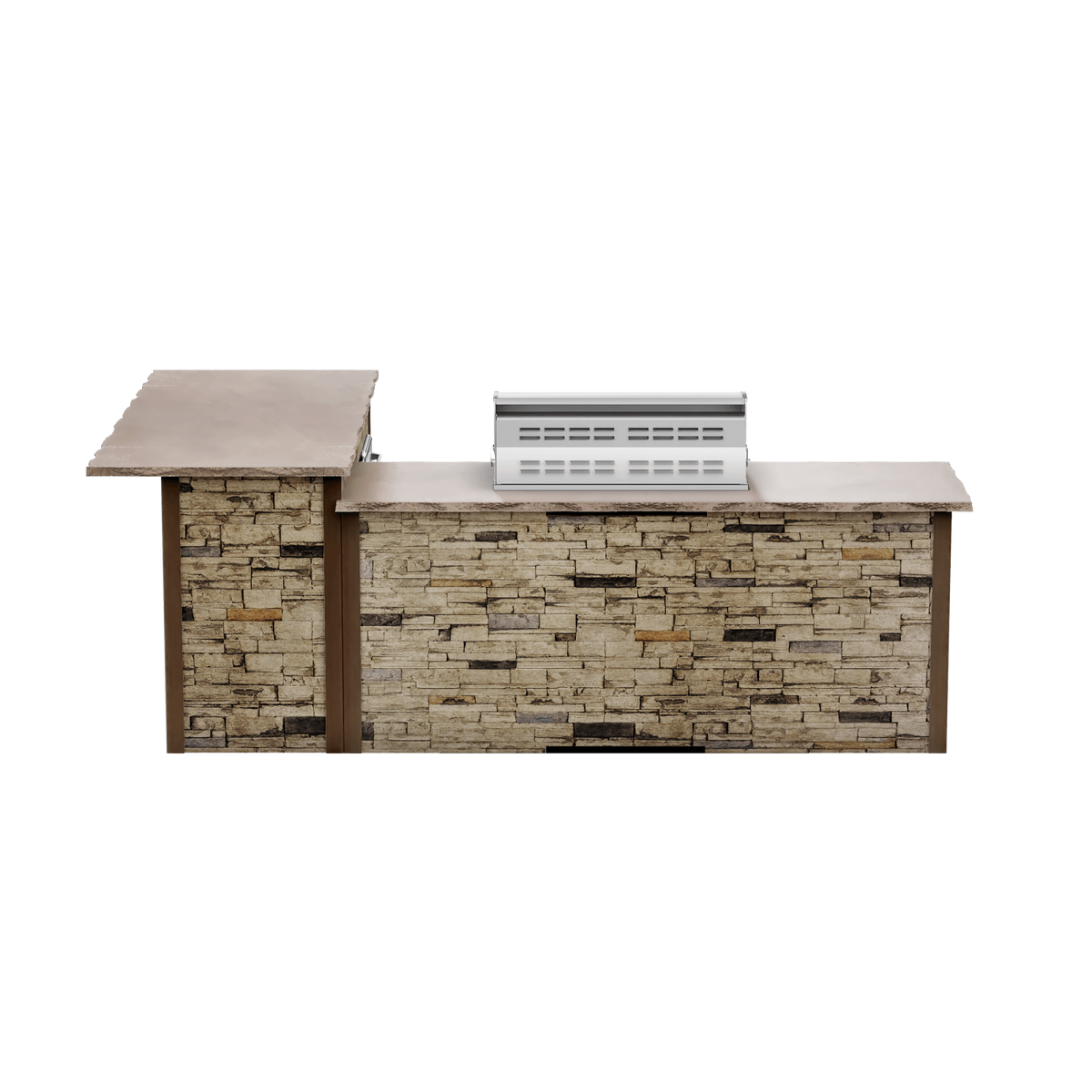 Stacked Stone Brown, Right