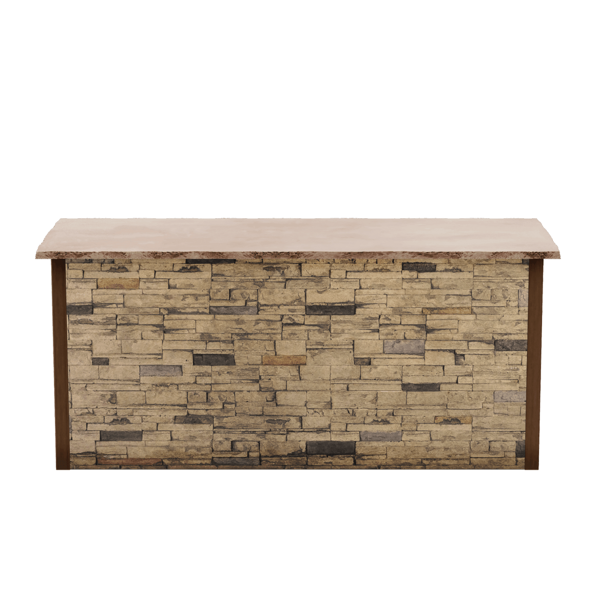 Stacked Stone Brown