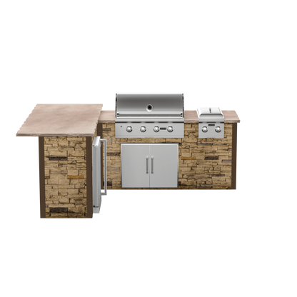 Stacked Stone Brown, Left