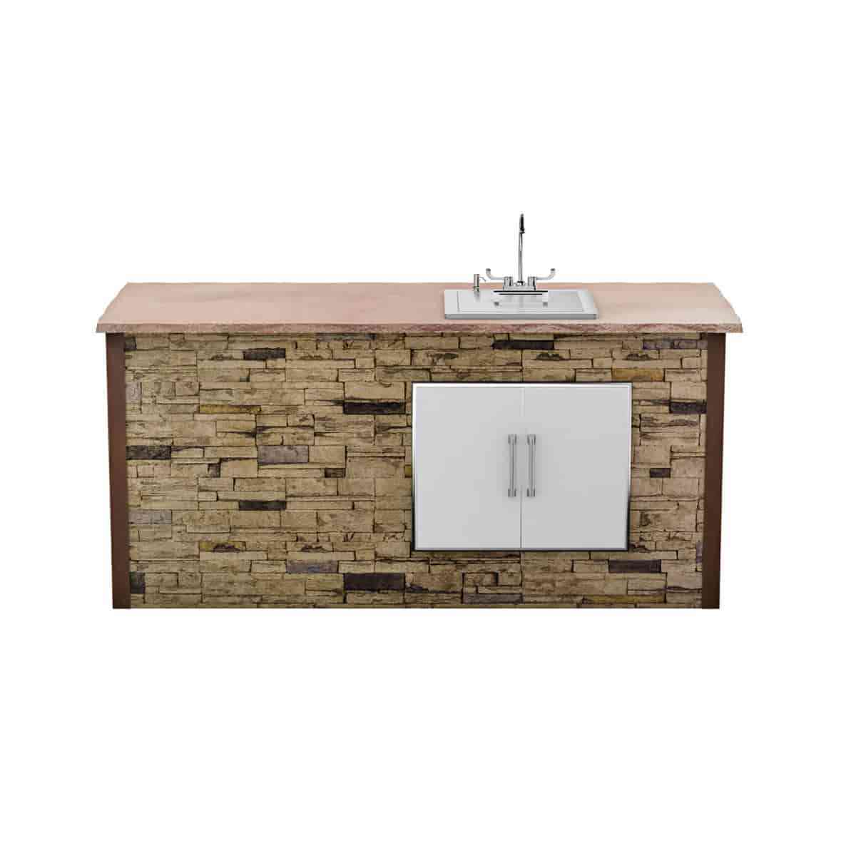 7' Sink Bar - RTA Outdoor Living // BetterPatio.com