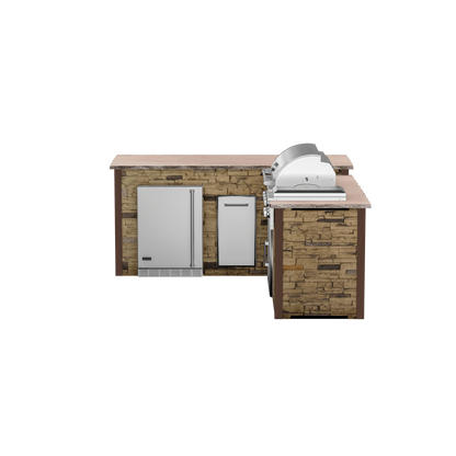 Stacked Stone Brown, Left