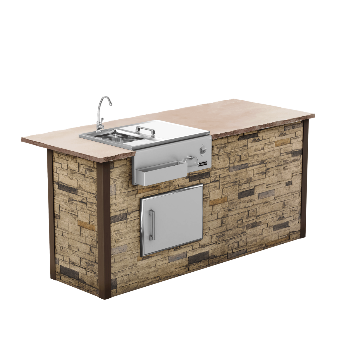 Stacked Stone Terra Brown