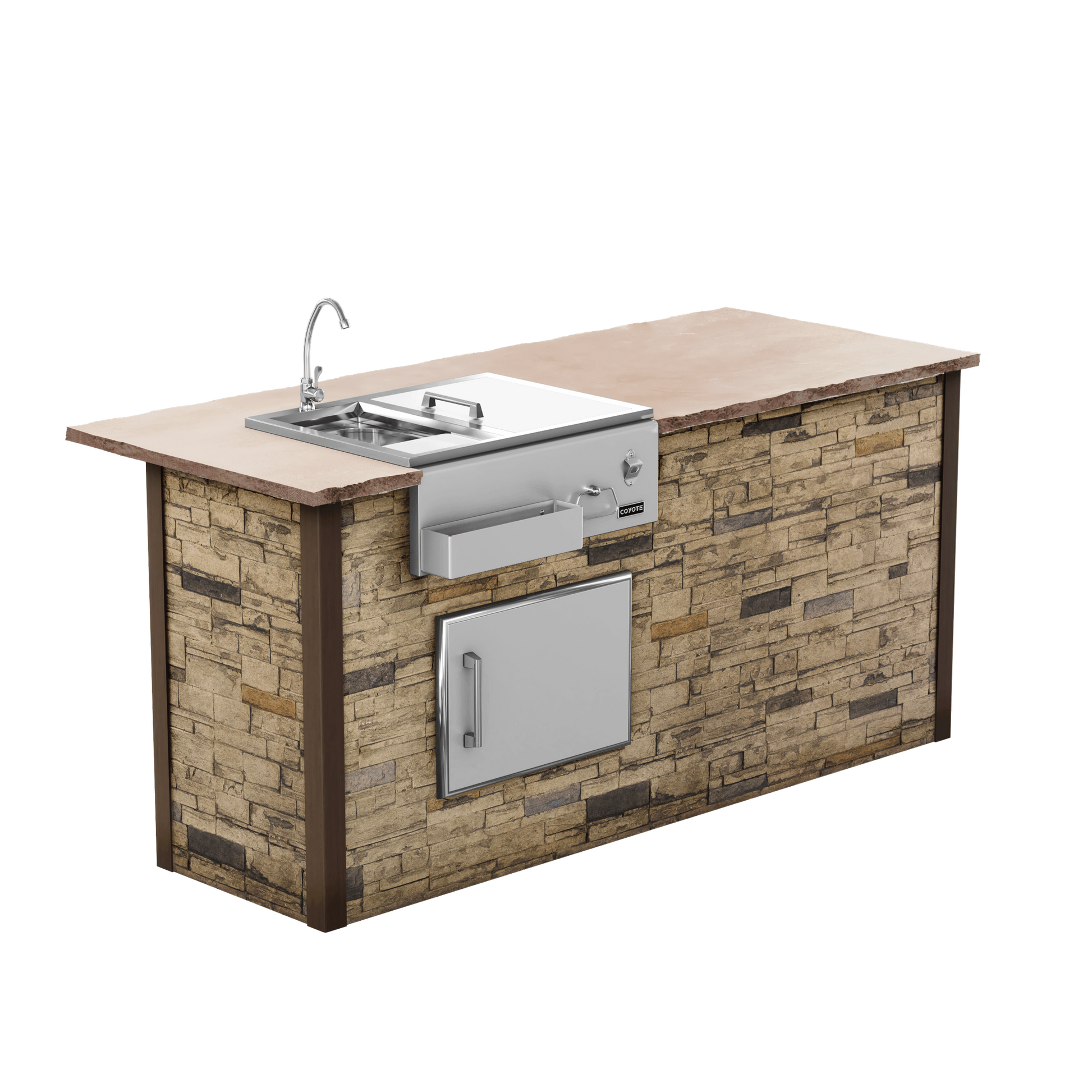 Stacked Stone Terra Brown
