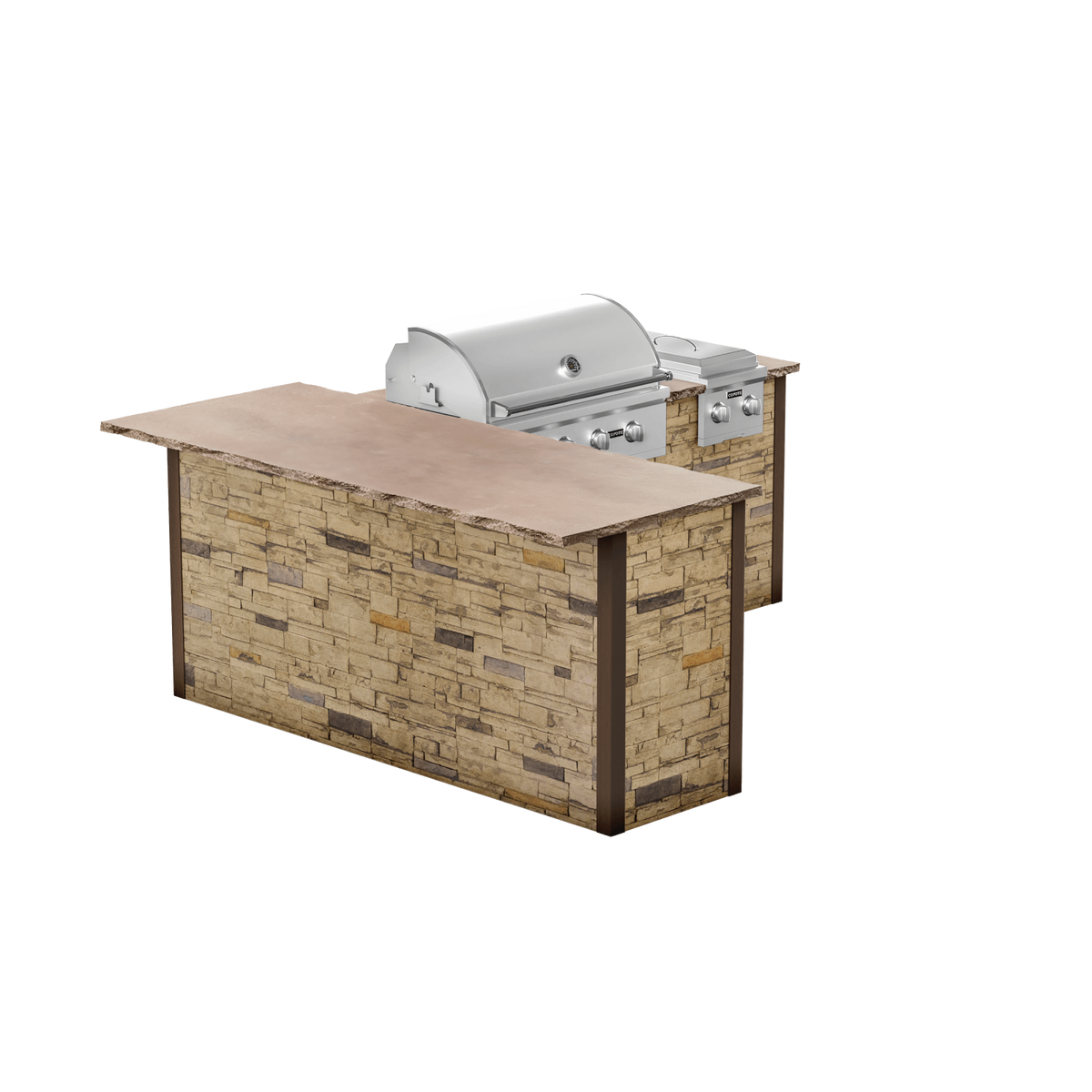 Stacked Stone Brown, Left