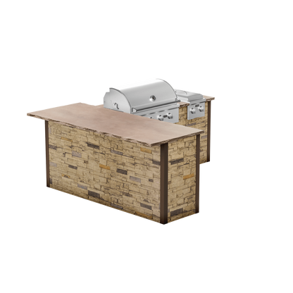 Stacked Stone Brown, Left