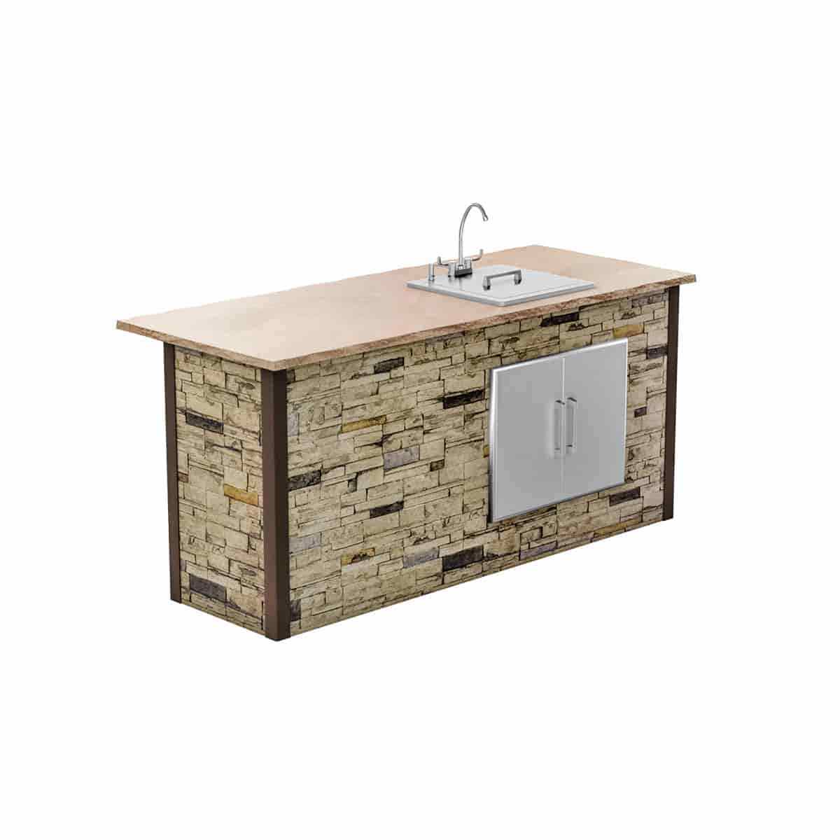 7' Sink Bar - RTA Outdoor Living // BetterPatio.com