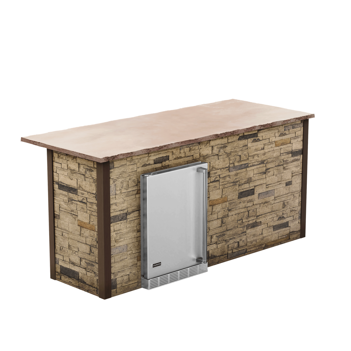 Stacked Stone Terra Brown